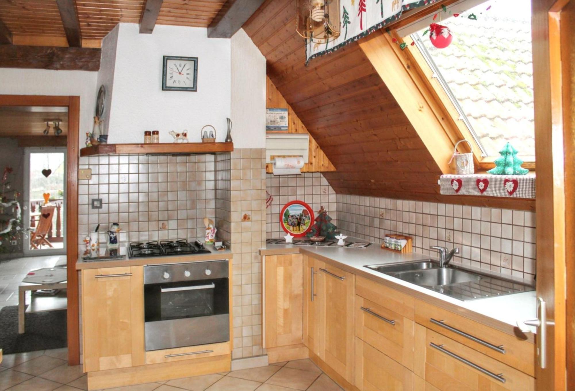 Maison Charmante Avec Vue Sur La Montagne A Triembach-Au-Val Exterior photo